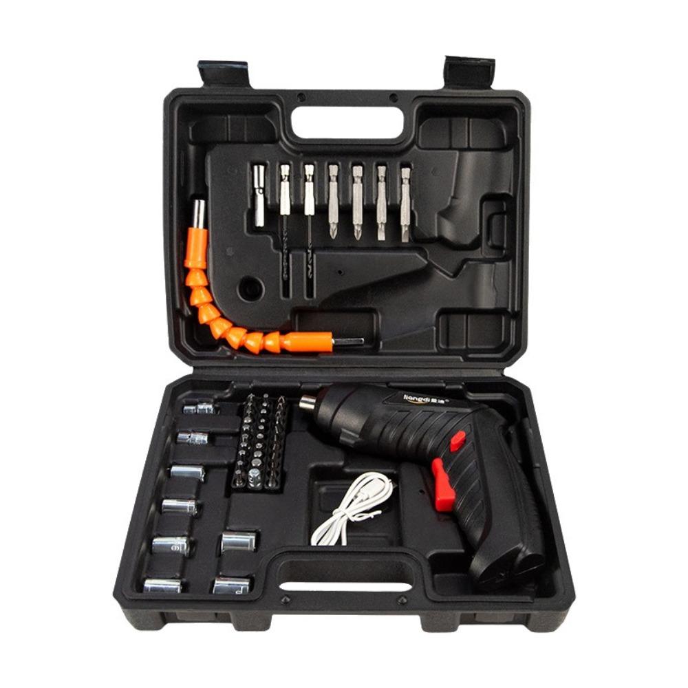Powerful Impact Electric Screw Driver Set Rotating Handle Cordless Screwdriver  DIY Repairs