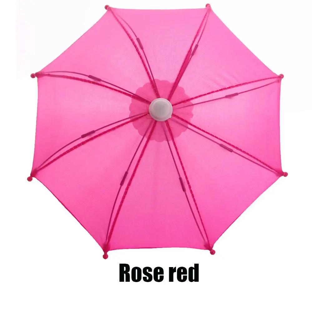 1 Pcs New Mini Doll Umbrella Toy Rain Umbrella Dolls Accessories Birthday Gift For Kid Children Doll Embellishment Ornament