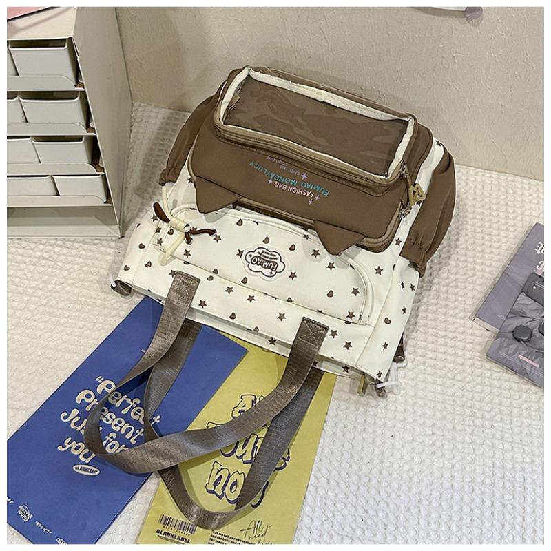 

Cute star cat junior high school student schoolbag large capacity high school student backpack small fresh girl pain bag baby bag