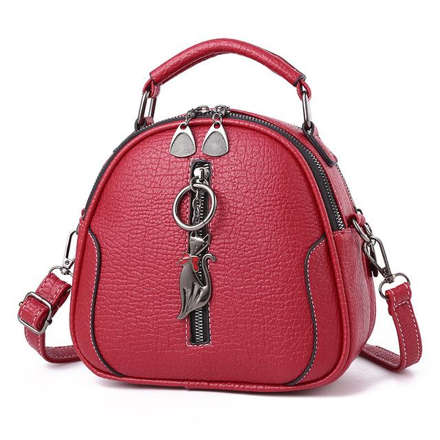Women's Vintage Crossbody Shoulder Bag Cat Tassel Messenger Bag High-quality Brand