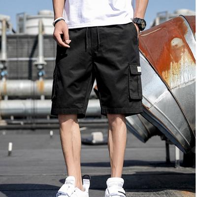 Plus Size 9XL Summer Men's Cargo Shorts  Loose Fit Banding Men Short Pants Streetwear Casual Work Bermuda Shorts