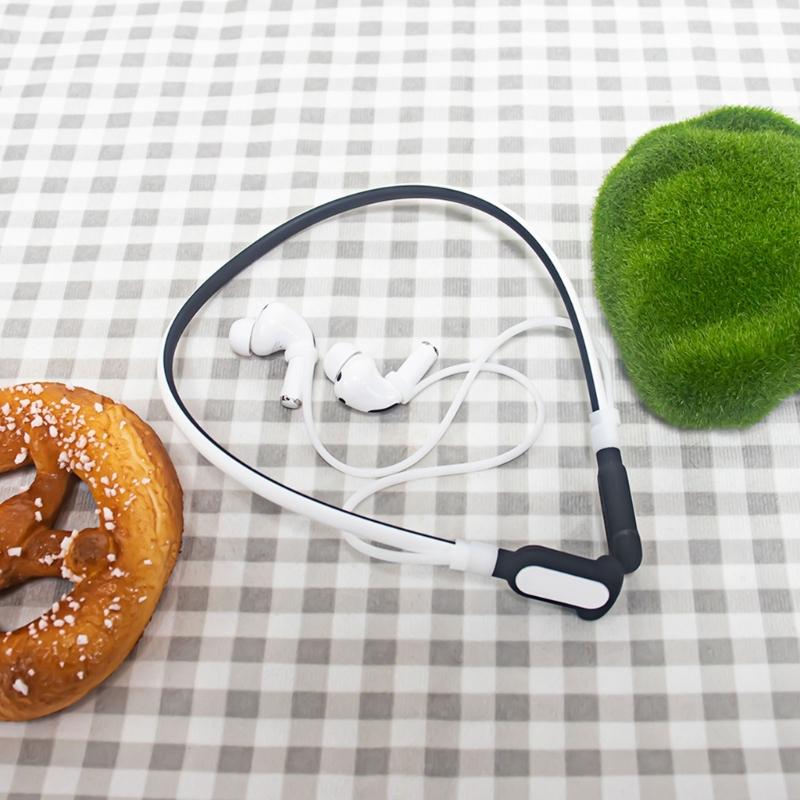 Silicone Anti Lost Lanyard for 8pin Wireless Earbuds Secure Attachment Comfortable Wear Wide Compatibility