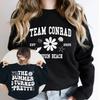 The Summer I Turned Pretty Team Conrad Sweatshirt TSITP Conrad Fisher Shirt Casual Long Sleeve Unisex Crewneck Sweatshirt Hoodie