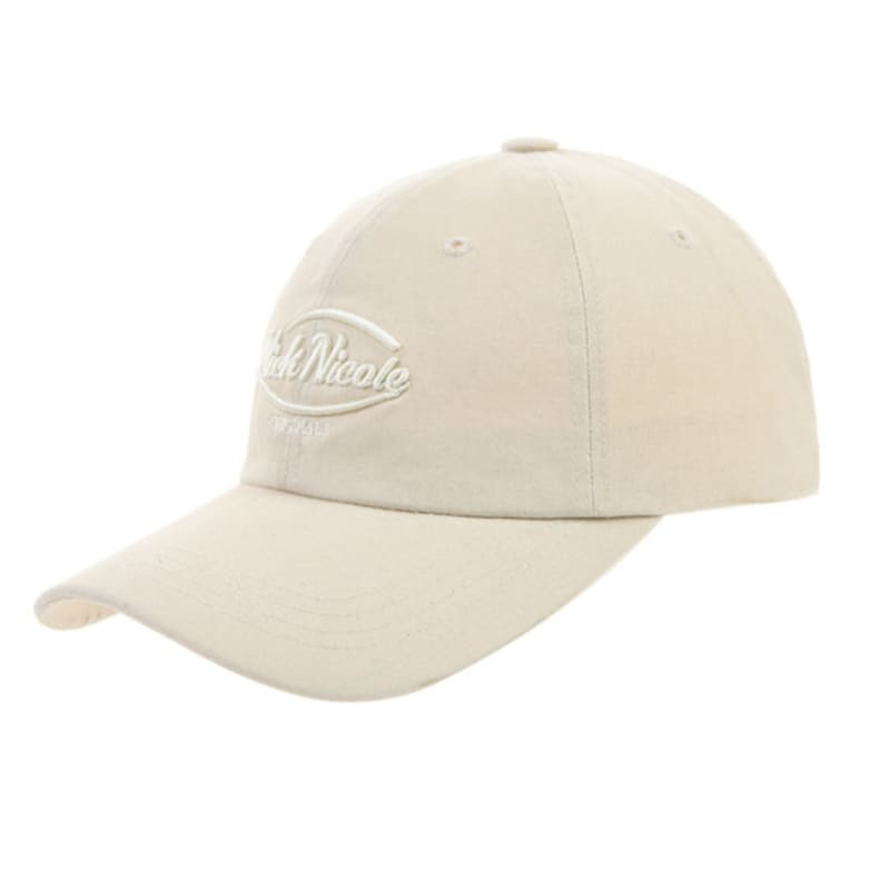 NICK&NICOLE NICOLE SEOUL CIRCLE BALL cap_VINTAGE BEIGE