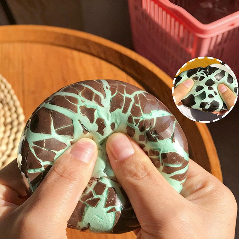 Simulation Matcha Dark Chocolate Pressure Ball Slow Rebound Decompress Office Home Decorat Creative Crispy Pinch Kid Friend Gift