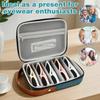 5 Slots Eyeglasses Case Hard Shell Sunglasses Protective Case Glasses Storage Box  Women
