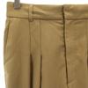 Mila Owen 2 Tack Tapered Pants Brown Women Used