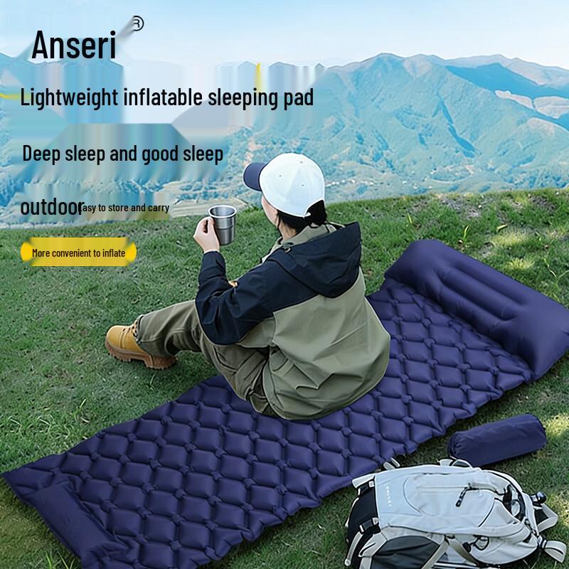 Assure Portable Inflatable Camping Sleeping Pad