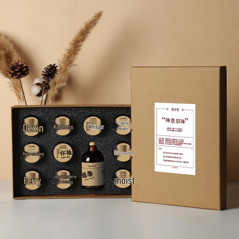 High-End Soy Wax Scented Candle Gift Box for Teachers - Ideal Graduation or Birthday Souvenir