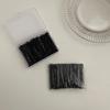 100PCS Black U-shaped Hairpins for Bangs and Flyaways