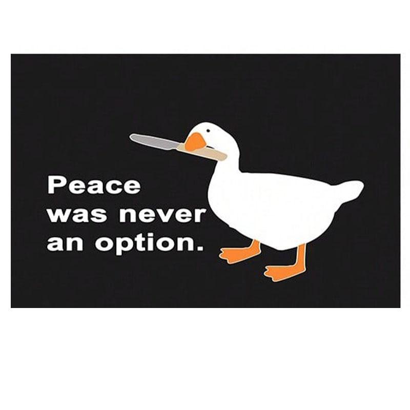 

Cute Game Goose and Fun Duck Meme Tapestry Hippie Wall Hanging Youth Party Decoration Cute Home Decor 74x94cm(29x37in)