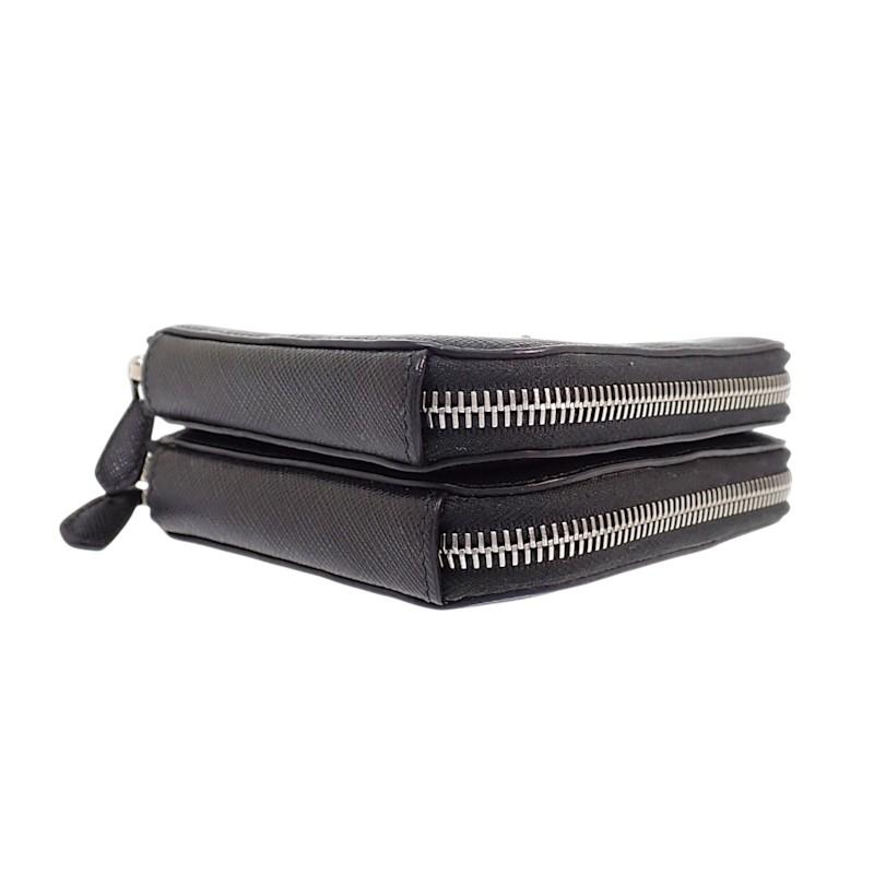 Prada 1NR015 2WAY Bag Black Safiano Women