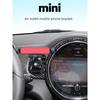 Per BMW Mini One Porta Telefono per Auto Speciale Mini Cooper Supporto per Supporto di Navigazione per Bocchetta d'Aria