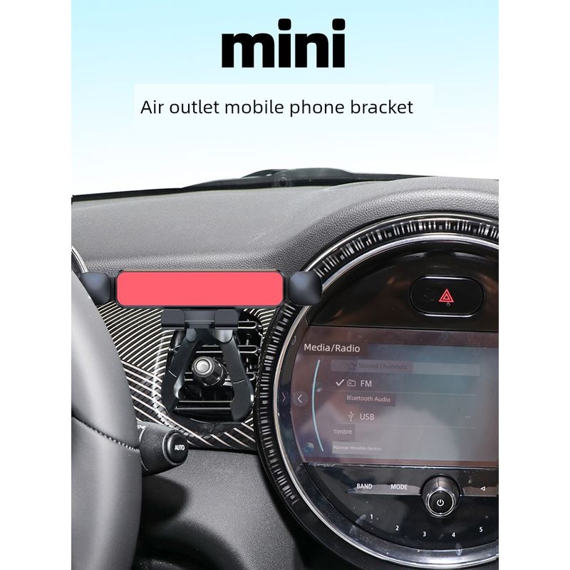 Per BMW Mini One Porta Telefono per Auto Speciale Mini Cooper Supporto per Supporto di Navigazione per Bocchetta d'Aria