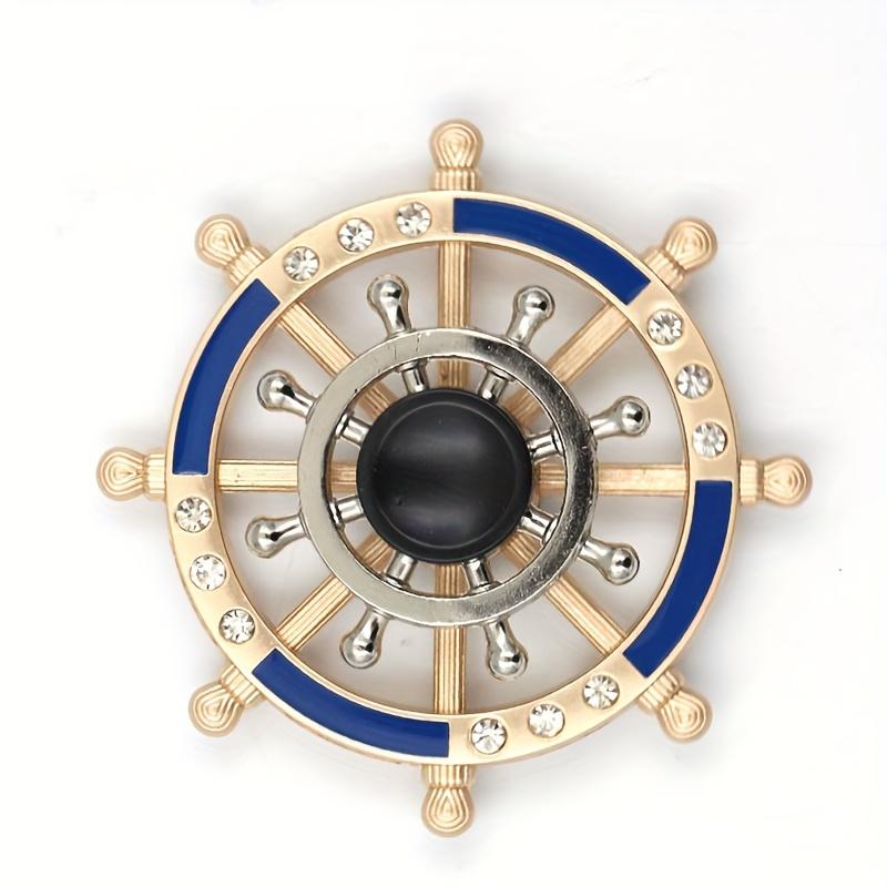 2 - Pack Fun Stress Relief Toys: Metal Fingertip Spinner & Infinite Rubik's Cube - Great for Office, Home & On - the - Go Use