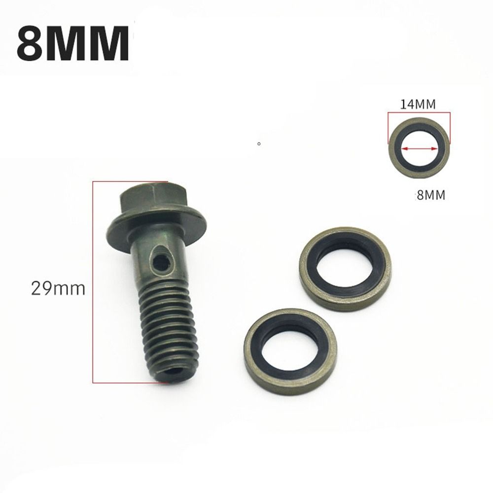 

8/10mm Disc Brake Screw M10 Oil Pump Screw Electric Motorcycle Bolt Electric Bike Accessories 8mm