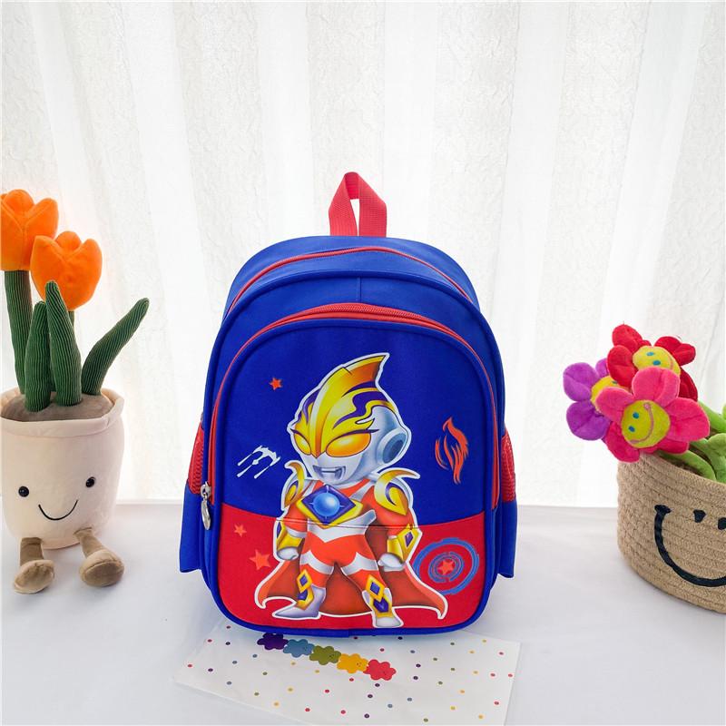 Kindergarten Small And Medium Class Baby Schoolbag Cartoon Cute Pony Boys And Girls Backpack Children'S Backpack