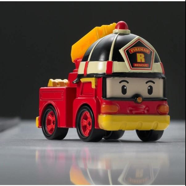 [Robocar Poli] Diecast Mini-Auto Poli/Roy/Amber/Helly/Tracky/Trino/Lifty/Schule B Koreanische Puppen und Spielzeug