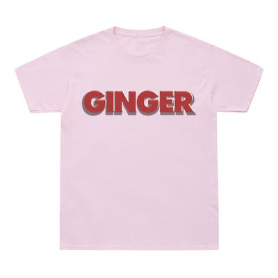 Brockhampton All-American Boyband T-Shirts Mode übergroße T-Shirts Unisex GINGER Letter Print T-Shirt Bunte lustige T-Shirts