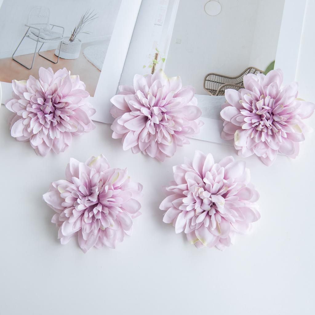 5/10PCS Artificial Flowers Heads Home Room Table Decor Wedding Garden Rose Arch Diy Gifts Candy Box Bridal Accessories Clearance