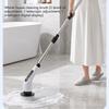 Rechargeable Power Scrubber with 2000 mAh Battery, Long Handle, and Round Brush Head for Sinks, Stovetops, Tile Grout, and Bathroom Edges