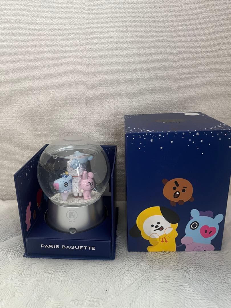 

[Б/У] BT21 BTS PARIS BAGUETTE Снежный шар (Эксклюзив для Кореи)
