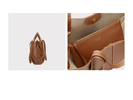 Bolso Tote Polene Bolingne Cyme: Bolso de Mano Grande y Pequeño de Moda para Mujer