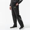 Mizuno Training Wear Windbreaker Pants, Heat-Generating Material, Water-Repellent, Windproof, 32MFC631, Black X Black