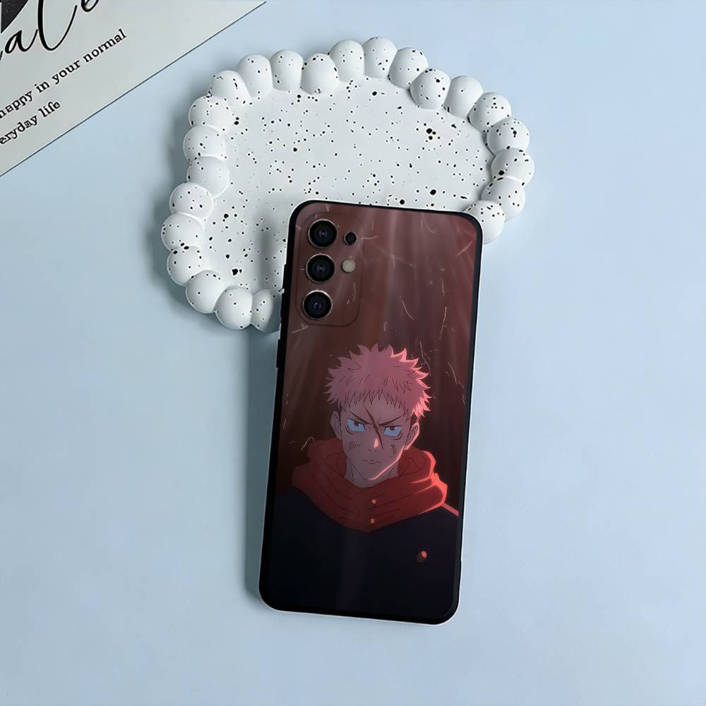 

Anime main characters-Yuji Itadori Black Soft Silicone Phone Case for Samsung S25, S24, S21, S22, S23, S30, Ultra, S20, FE, Lite Samsung S25