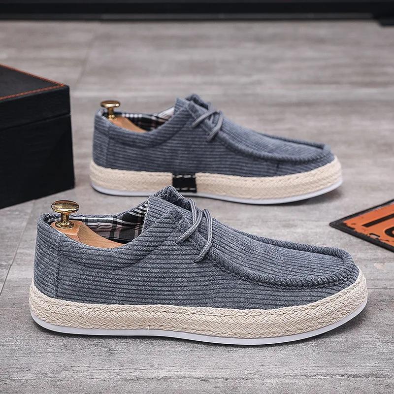 Fashion Fashion Casual Shoes for Men 2025 New Comfortable Canvas Loafers Versatile Men's Sneakers Outdoor Breathable Men Walking Shoes