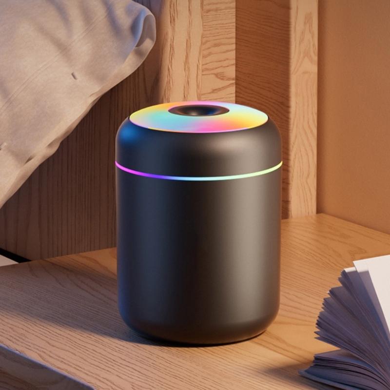 Rechargeable Miniature Portable Humidifier Suitable For Car Home Office Desk Compact USB Powered Quiet Misting Operation