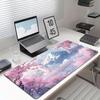 Pink Sakura Fuji Mountain Extended Large Gaming Mouse Pad NonSlip Rubber Base For Laptop Keyboard Office Desktop Work