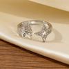 Lucky Four-leaf Clover Ring - Unique High-end Open and Adjustable Ring