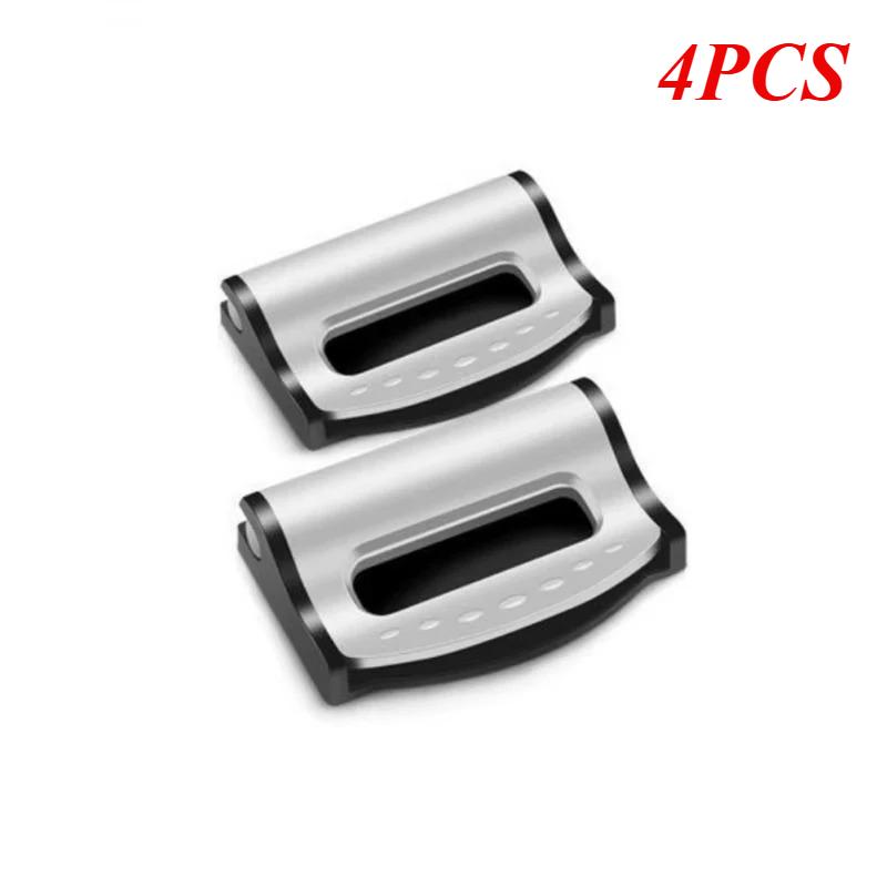2/4PCS Adjustable Car Safety Belt Buckle Clips  Seatbelt Stopper Slip-Resistant Seat Belt Buckle Fixing Clip Car Accessories