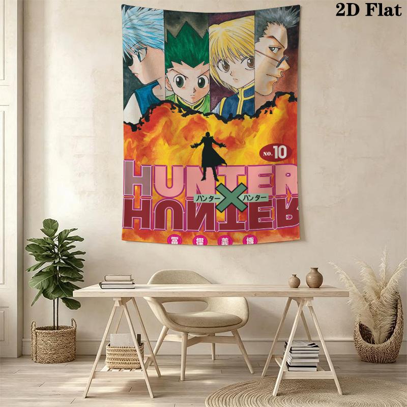 Hunter X Hunter Pattern Home Decor Tapestry, Wall Hanging, Decorative RV Wall Cloth.SGT0917460