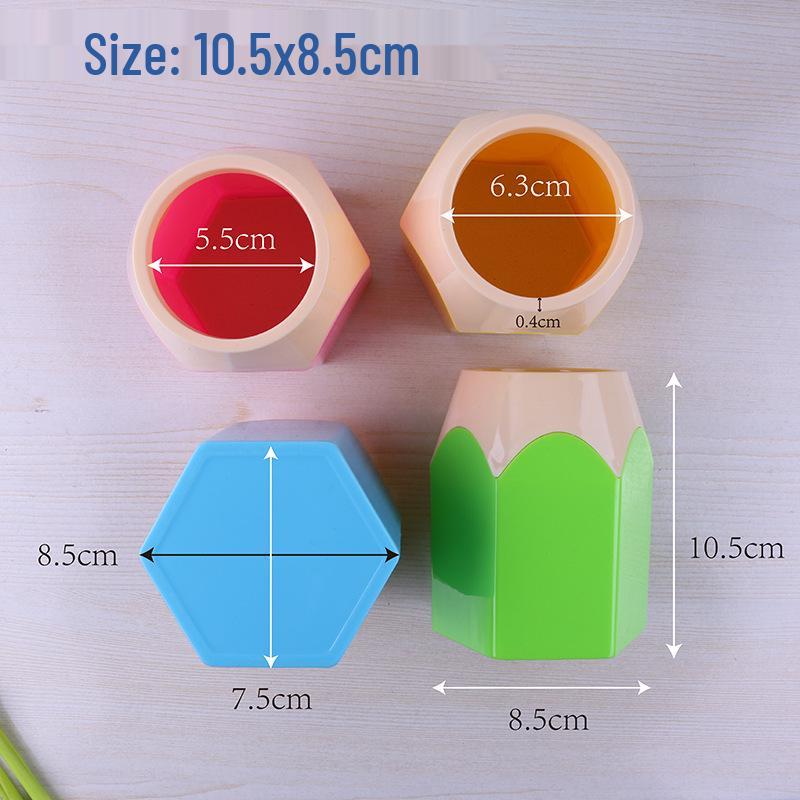 Candy Color Large-Capacity Pen Holder for Students and Children