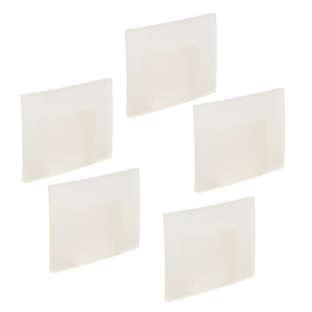 5pcs Stamp Carving Block Soft Rubber Block DIY Hand Made Crafts for Carving Stamps 10x7.5x0.5cm