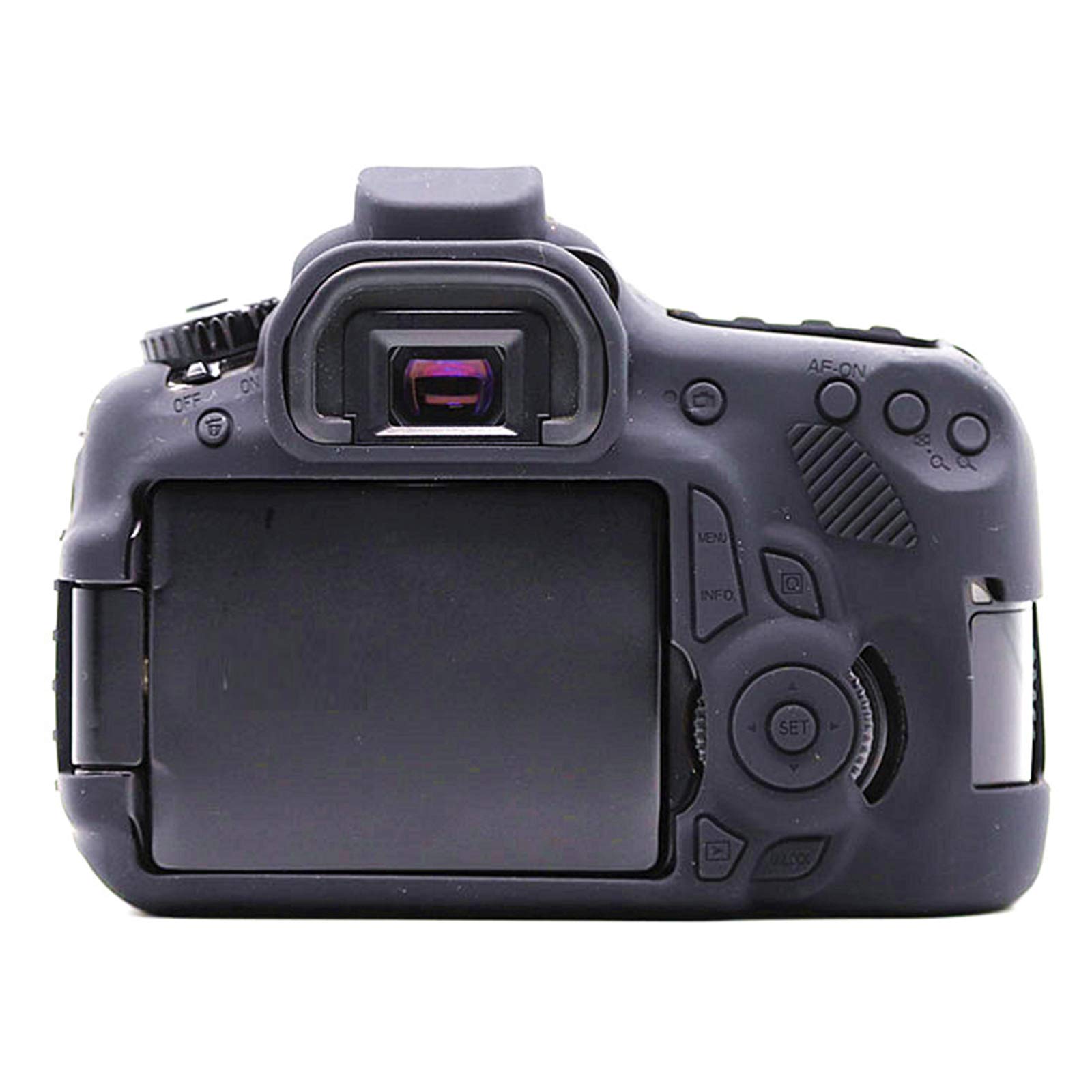 

Case for Canon EOS Cover for Canon EOS Sooyeeh Available in 4 Outdoor Camera Protective Cover 60D, 60D, Silicone, Colors, Lightweight, Shockproof, чорний