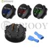 PPIOOY Waterproof Voltmeter for Motorcycle Car Digital Display LED Display
