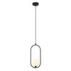 Lupus 1 G9 Black Pendant Lamp Italux Pnd-3965-1-Bk
