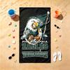 Philadelphia Eagles (23) Beach Towel Customizable Text Comfortable Pool Towels Stylish Beach Accessories Must Have Gifts for Both Men and Women