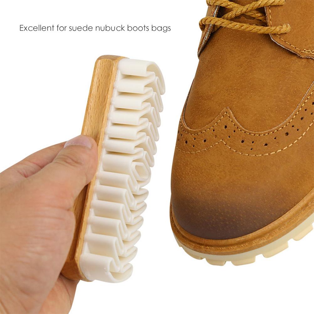 Leather Brush For Suede Boots Bags Scrubber Cleaner Household Cleaning Brush