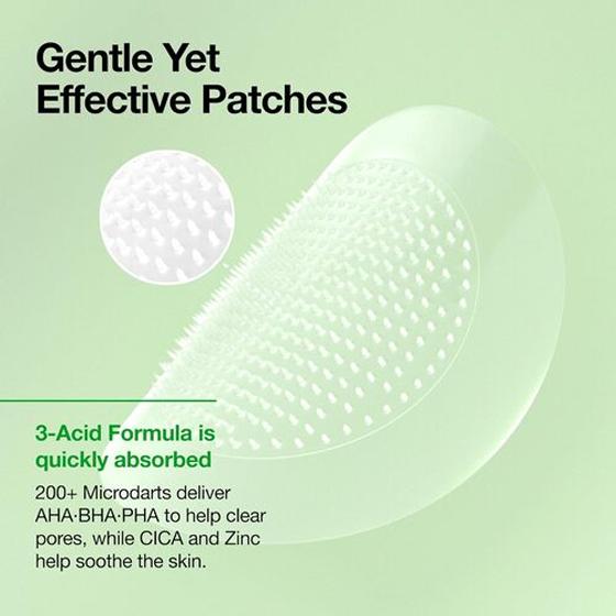 [Anua] Triple Acid Spot Care Microdart Patch 53mg*12EA