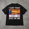 Maglietta I Got That Dog In Me, Maglietta Grafica Divertente Meme Hotdog Costco, Maglietta Unisex Umorismo Cibo Retrò