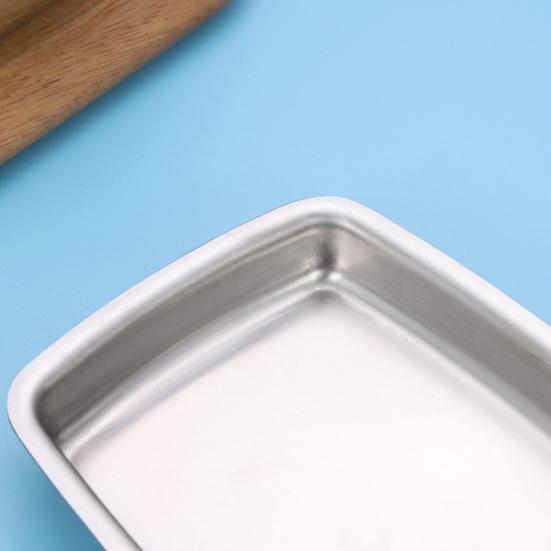 Stainless Steel Kitchen Spoon Rest Heat Resistant Utensil Spatula Holder Tray Sale Goods