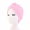 Indian Muslim Women Turban Jersey Hijab Bonnet Pleated Cap Hair Loss Hat Islamic Under Scarf Head Wrap Chemo Caps Beanies Cover