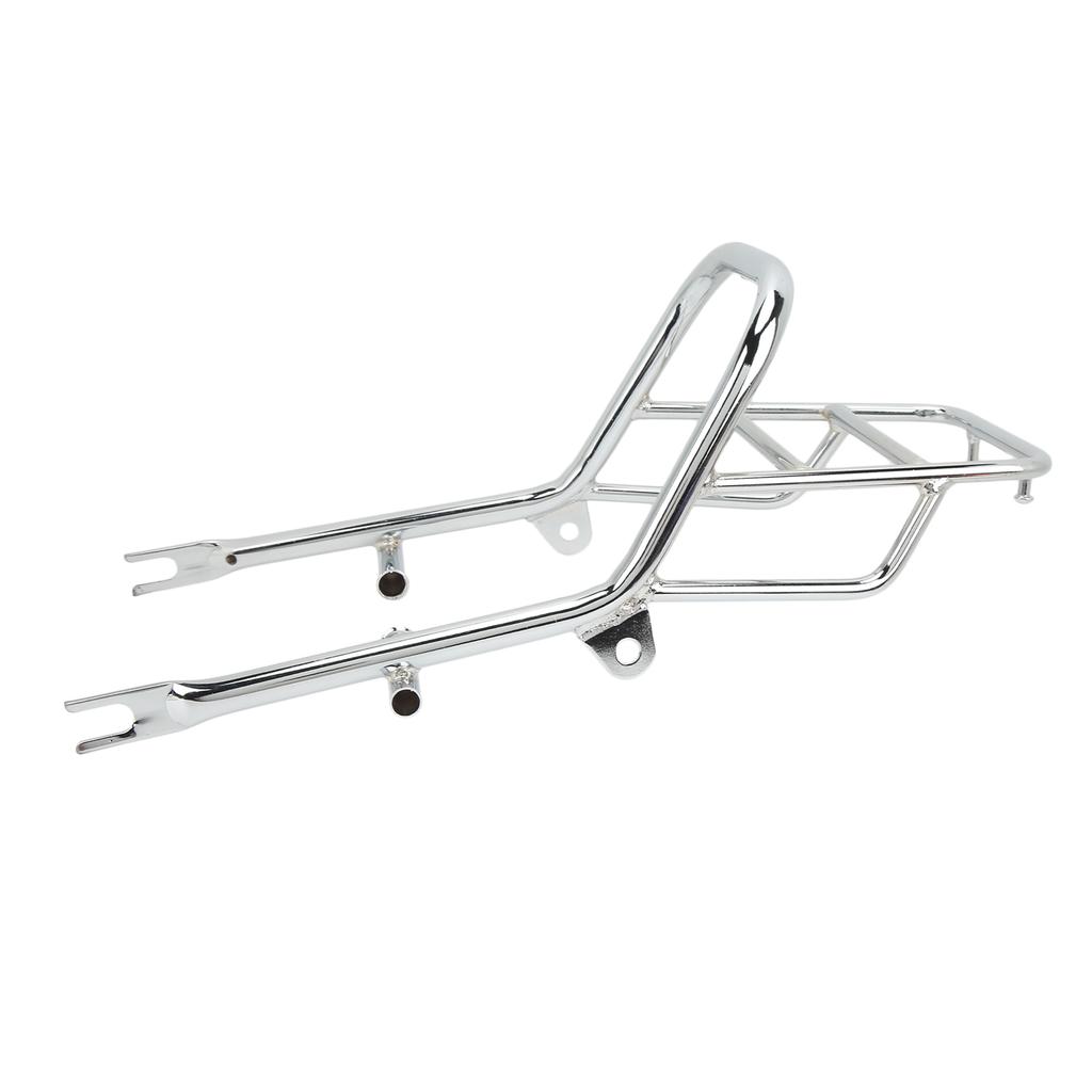 Motorcycle Rear Luggage Case Holder Steel Alloy Chrome Plated Replacement for DAX ST70 CT70 ST90 ST50 CT50