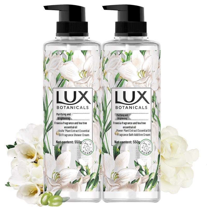 LUX Freesia & Tea Tree Essential Oil Shower Gel
