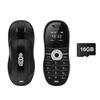 SERVO X18 Car Style Mini Mobile Phone Magic Voice Blacklist Call Recording Bluetooth Dial 2G Super Small Cellphone 2 SIM Standby