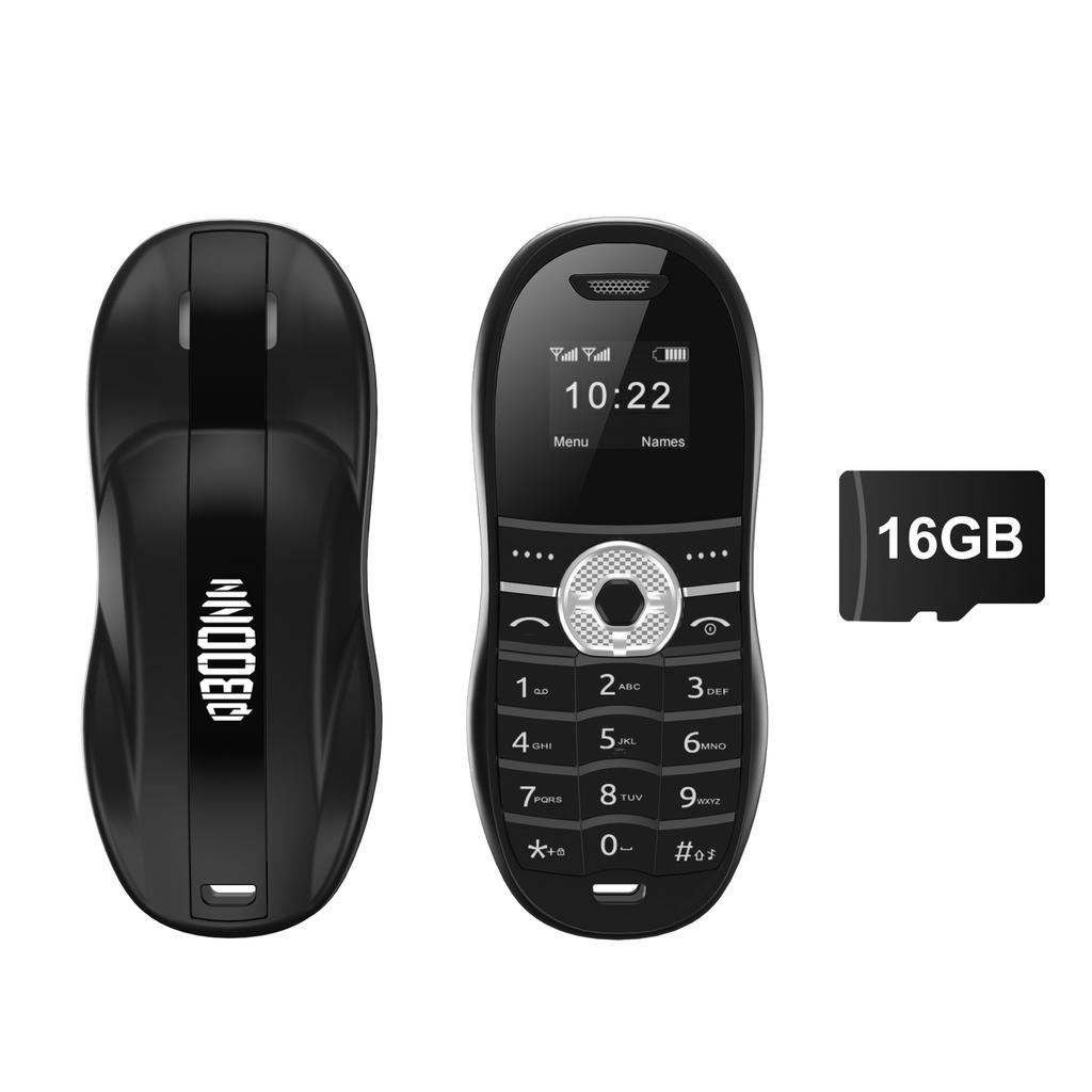 SERVO X18 Car Style Mini Mobile Phone Magic Voice Blacklist Call Recording Bluetooth Dial 2G Super Small Cellphone 2 SIM Standby